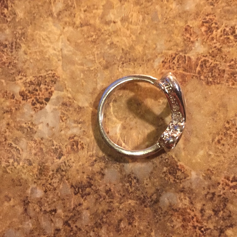 Infinity Diamond Heart Ring - image 4